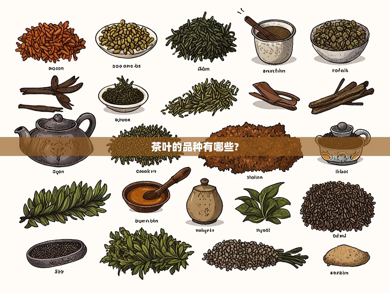  茶叶的品种有哪些? 