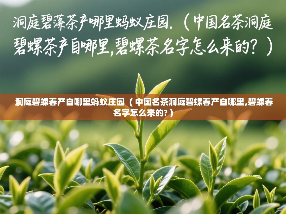  洞庭碧螺春产自哪里蚂蚁庄园  ( 中国名茶洞庭碧螺春产自哪里,碧螺春名字怎么来的? )