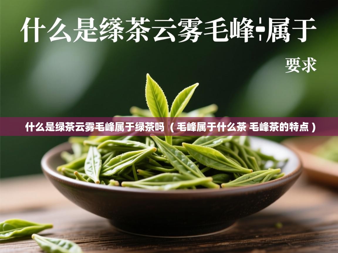 什么是绿茶云雾毛峰属于绿茶吗  ( 毛峰属于什么茶 毛峰茶的特点 )  什么是绿茶云雾毛峰属于绿茶吗  ( 毛峰属于什么茶 毛峰茶的特点 )