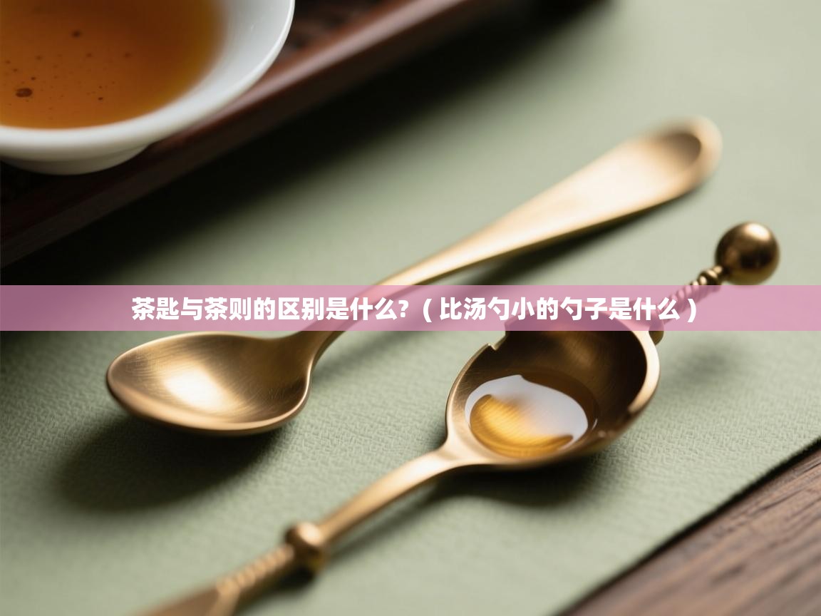  茶匙与茶则的区别是什么?  ( 比汤勺小的勺子是什么 )