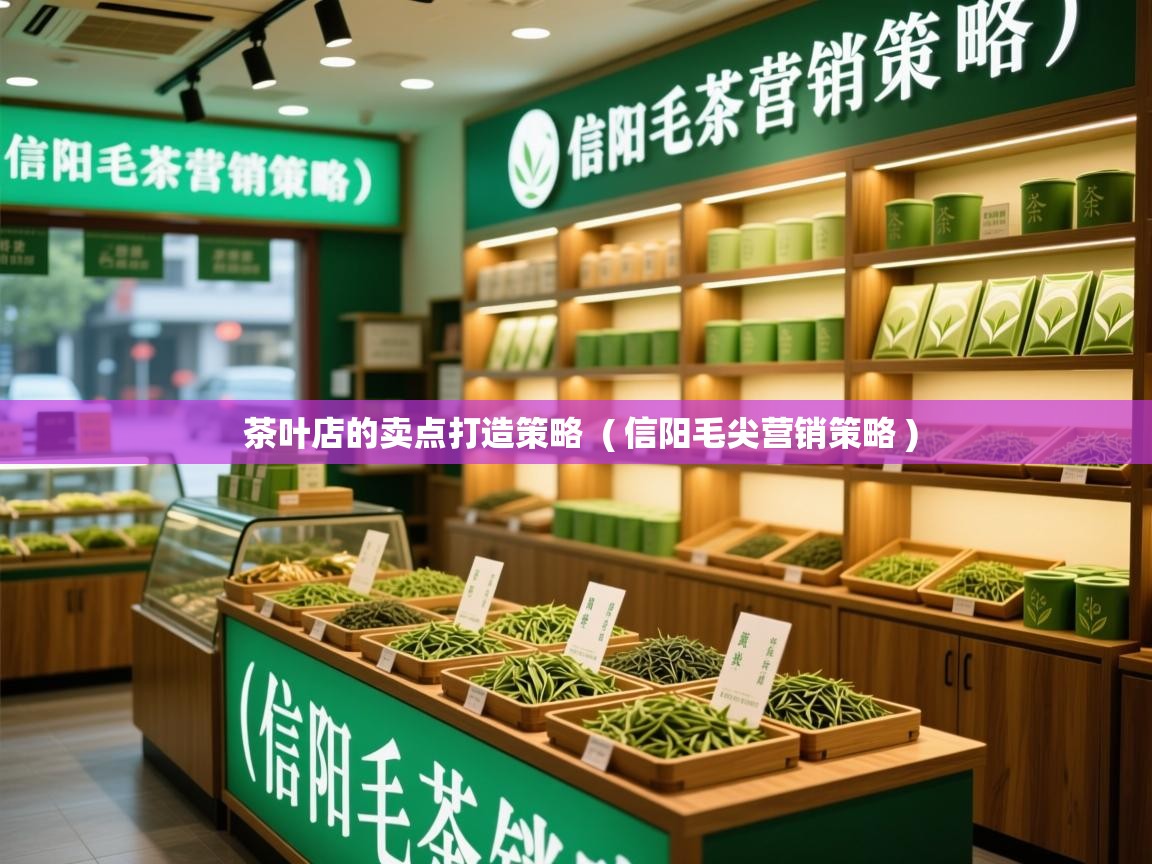 茶叶店的卖点打造策略  ( 信阳毛尖营销策略 )  茶叶店的卖点打造策略  ( 信阳毛尖营销策略 )