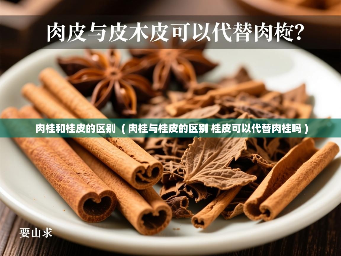 详细阅读: 肉桂和桂皮的区别  ( 肉桂与桂皮的区别 桂皮可以代替肉桂吗 )  肉桂和桂皮的区别  ( 肉桂与桂皮的区别 桂皮可以代替肉桂吗 )