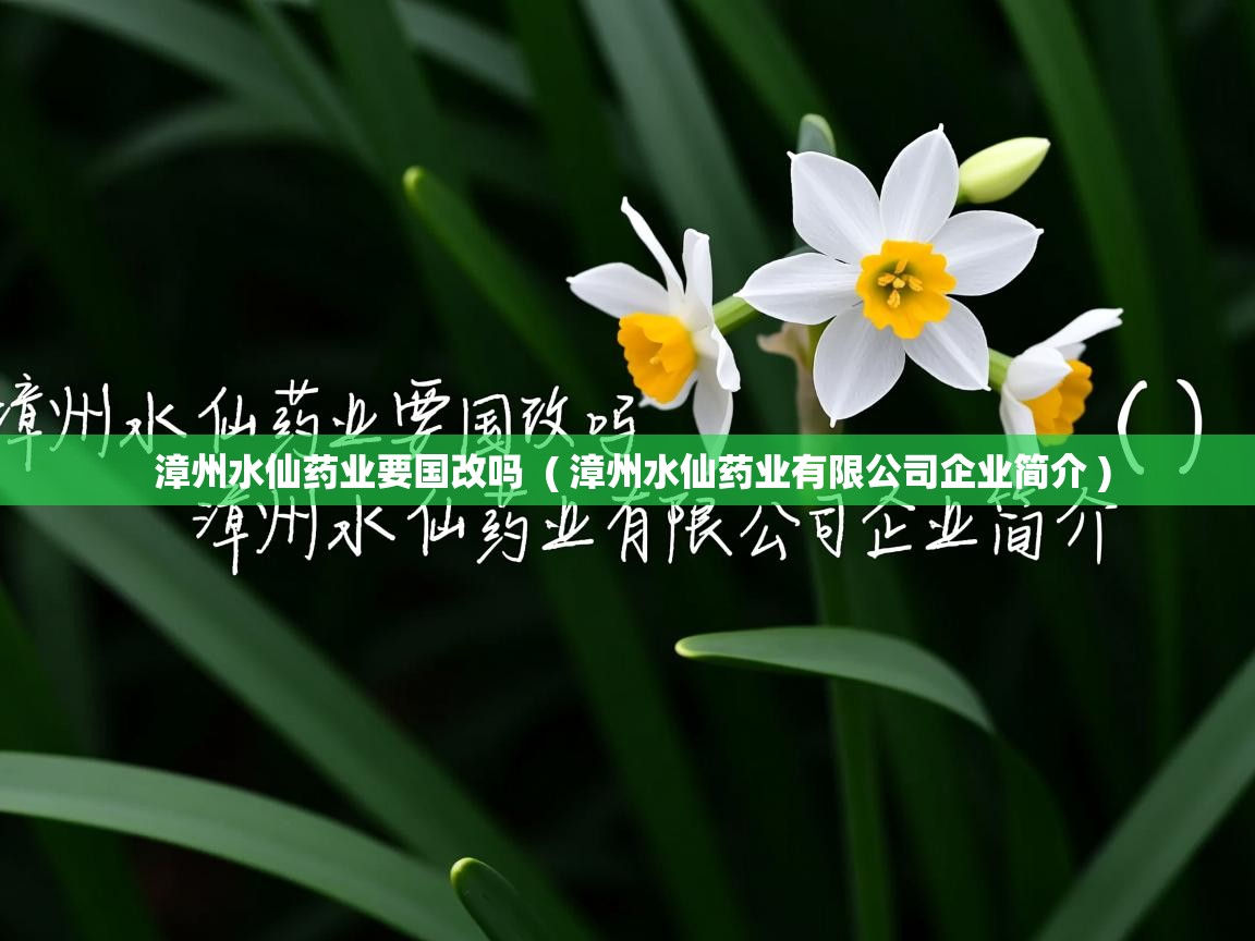 漳州水仙药业要国改吗  ( 漳州水仙药业有限公司企业简介 )  漳州水仙药业要国改吗  ( 漳州水仙药业有限公司企业简介 )