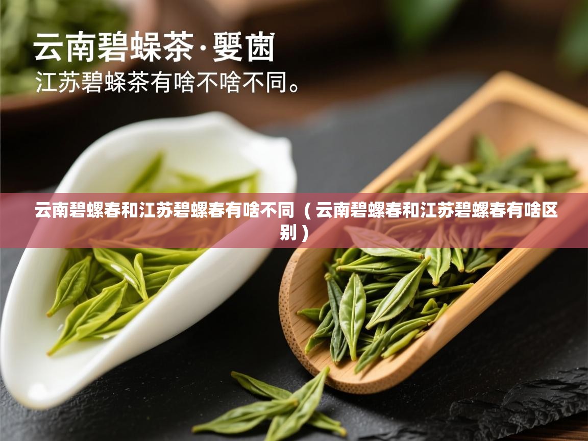 详细阅读: 云南碧螺春和江苏碧螺春有啥不同  ( 云南碧螺春和江苏碧螺春有啥区别 )  云南碧螺春和江苏碧螺春有啥不同  ( 云南碧螺春和江苏碧螺春有啥区别 )