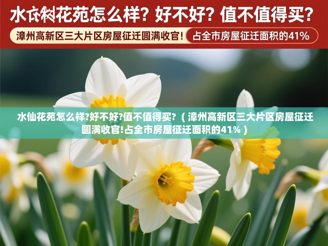 水仙花苑怎么样?好不好?值不值得买?  ( 漳州高新区三大片区房屋征迁圆满收官!占全市房屋征迁面积的41% )  水仙花苑怎么样?好不好?值不值得买?  ( 漳州高新区三大片区房屋征迁圆满收官!占全市房屋征迁面积的41% )