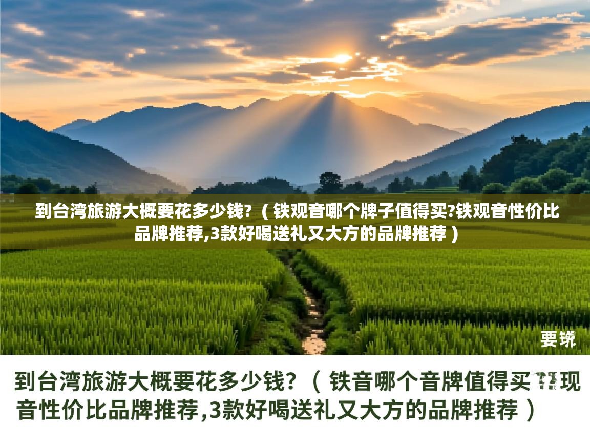 详细阅读: 到台湾旅游大概要花多少钱?  ( 铁观音哪个牌子值得买?铁观音性价比品牌推荐,3款好喝送礼又大方的品牌推荐 )  到台湾旅游大概要花多少钱?  ( 铁观音哪个牌子值得买?铁观音性价比品牌推荐,3款好喝送礼又大方的品牌推荐 )