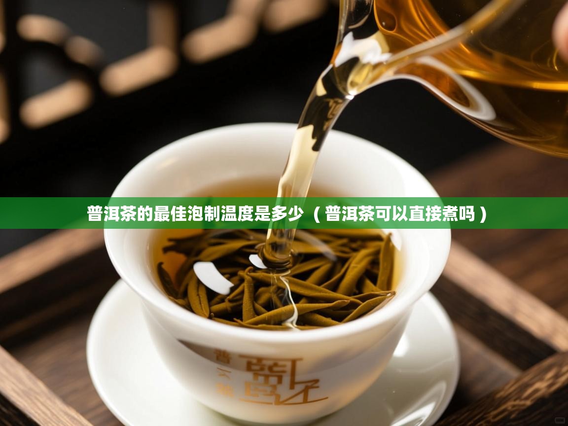 普洱茶的最佳泡制温度是多少  ( 普洱茶可以直接煮吗 )  普洱茶的最佳泡制温度是多少  ( 普洱茶可以直接煮吗 )