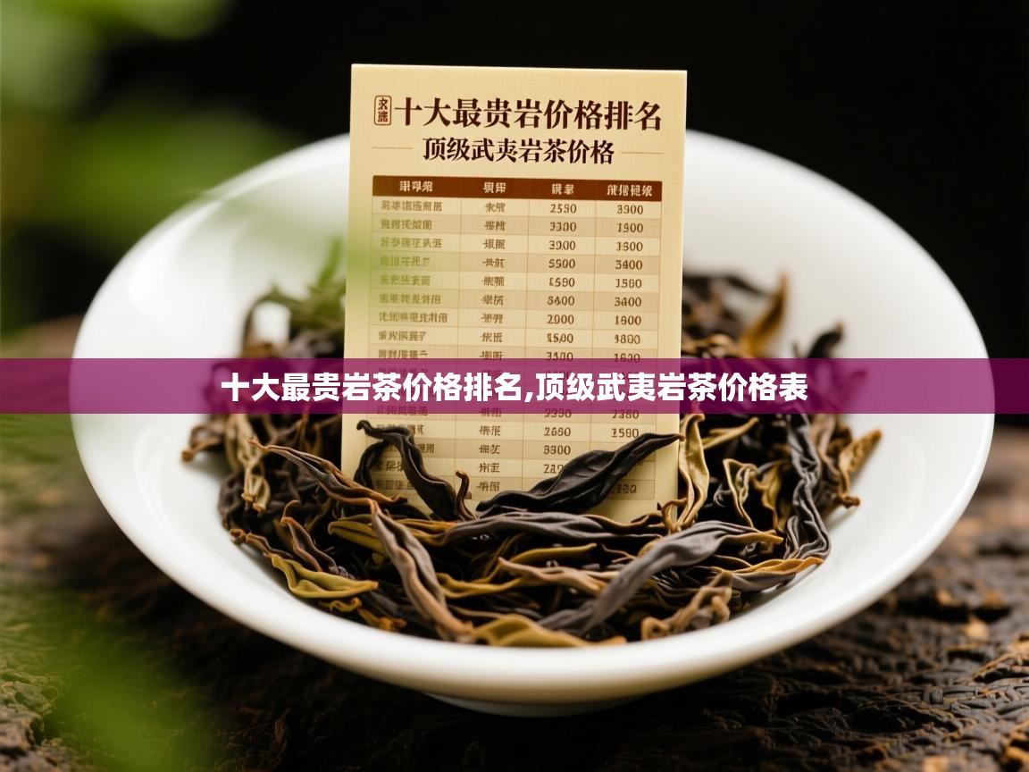  十大最贵岩茶价格排名,顶级武夷岩茶价格表 