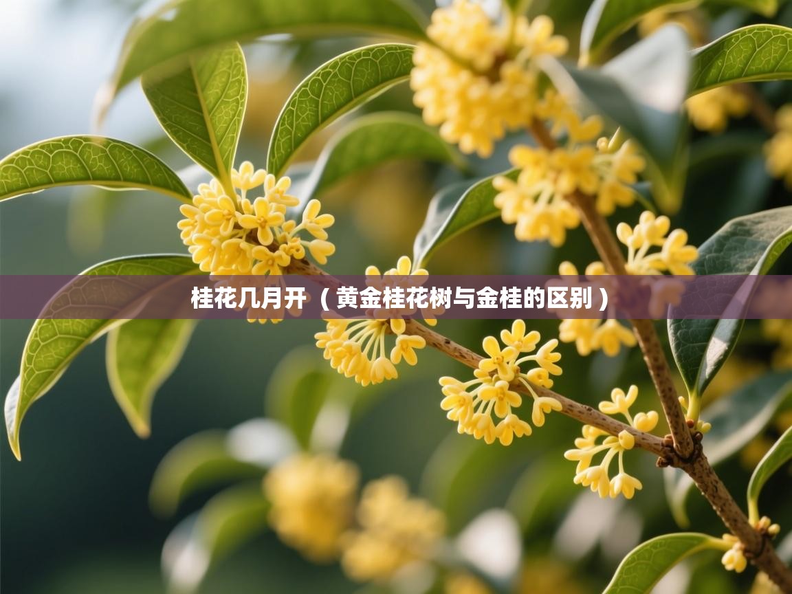  桂花几月开  ( 黄金桂花树与金桂的区别 )
