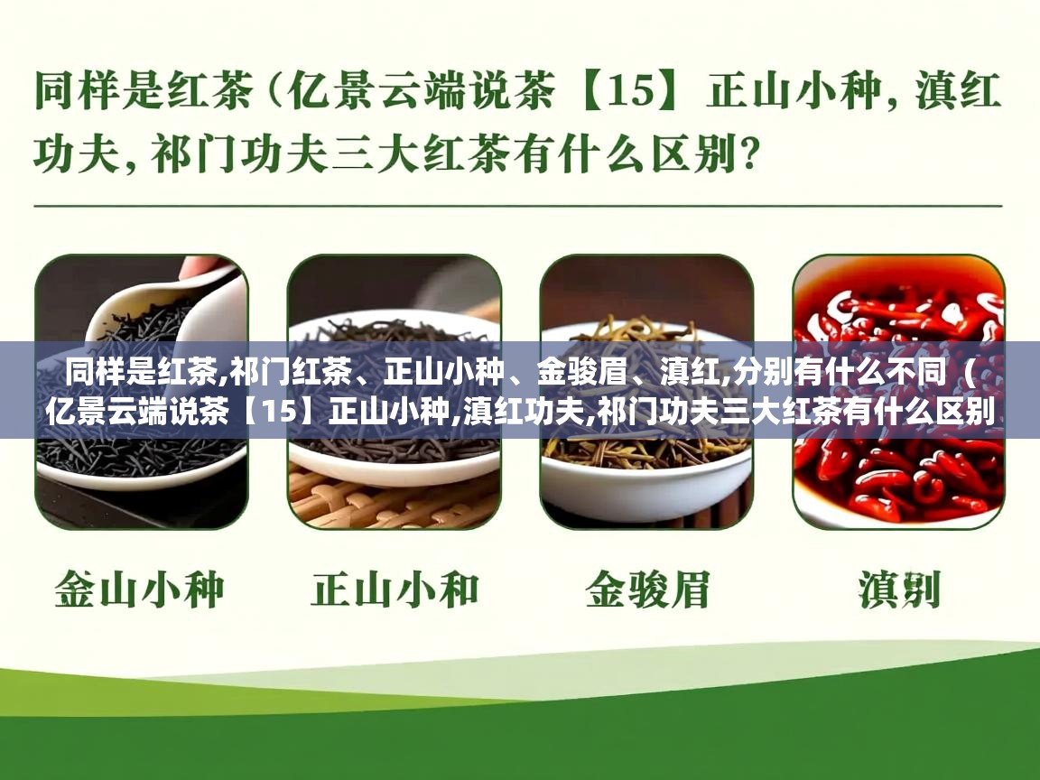 同样是红茶,祁门红茶、正山小种、金骏眉、滇红,分别有什么不同  ( 亿景云端说茶【15】正山小种,滇红功夫,祁门功夫三大红茶有什么区别 )  同样是红茶,祁门红茶、正山小种、金骏眉、滇红,分别有什么不同  ( 亿景云端说茶【15】正山小种,滇红功夫,祁门功夫三大红茶有什么区别 )