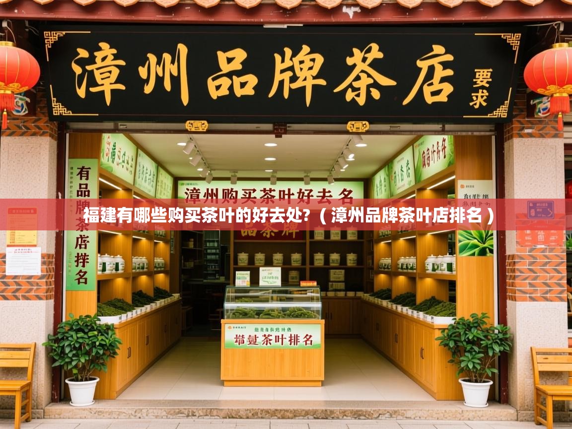  福建有哪些购买茶叶的好去处?  ( 漳州品牌茶叶店排名 )