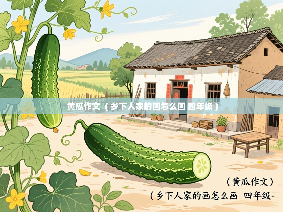 黄瓜作文  ( 乡下人家的画怎么画 四年级 )  黄瓜作文  ( 乡下人家的画怎么画 四年级 )