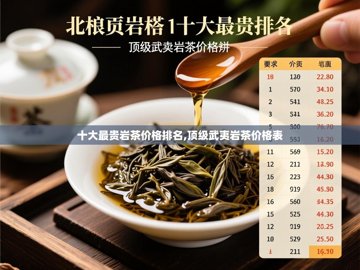 十大最贵岩茶价格排名,顶级武夷岩茶价格表   十大最贵岩茶价格排名,顶级武夷岩茶价格表