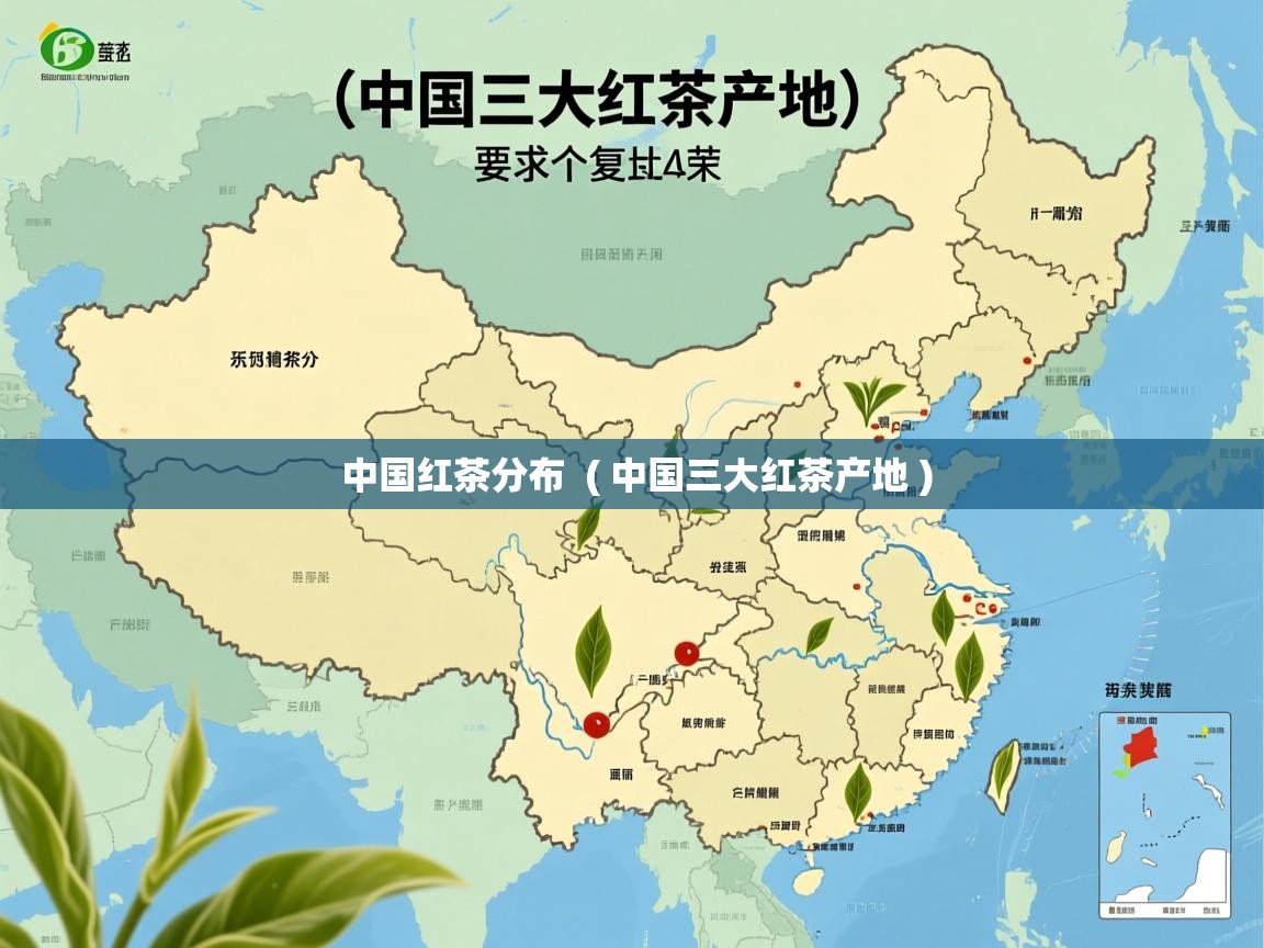  中国红茶分布  ( 中国三大红茶产地 )