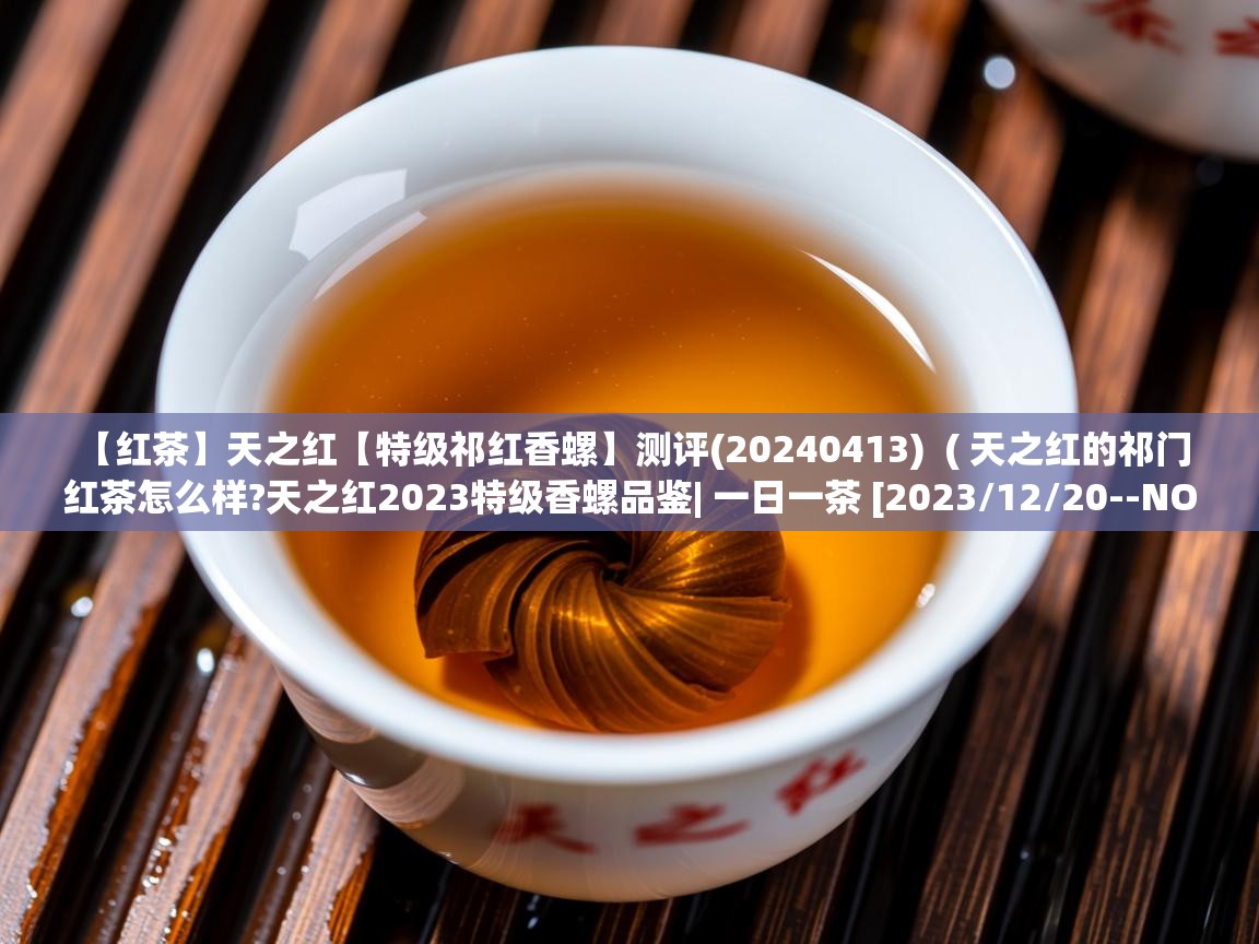  【红茶】天之红【特级祁红香螺】测评(20240413)  ( 天之红的祁门红茶怎么样?天之红2023特级香螺品鉴| 一日一茶 [2023/12/20--NO2] )