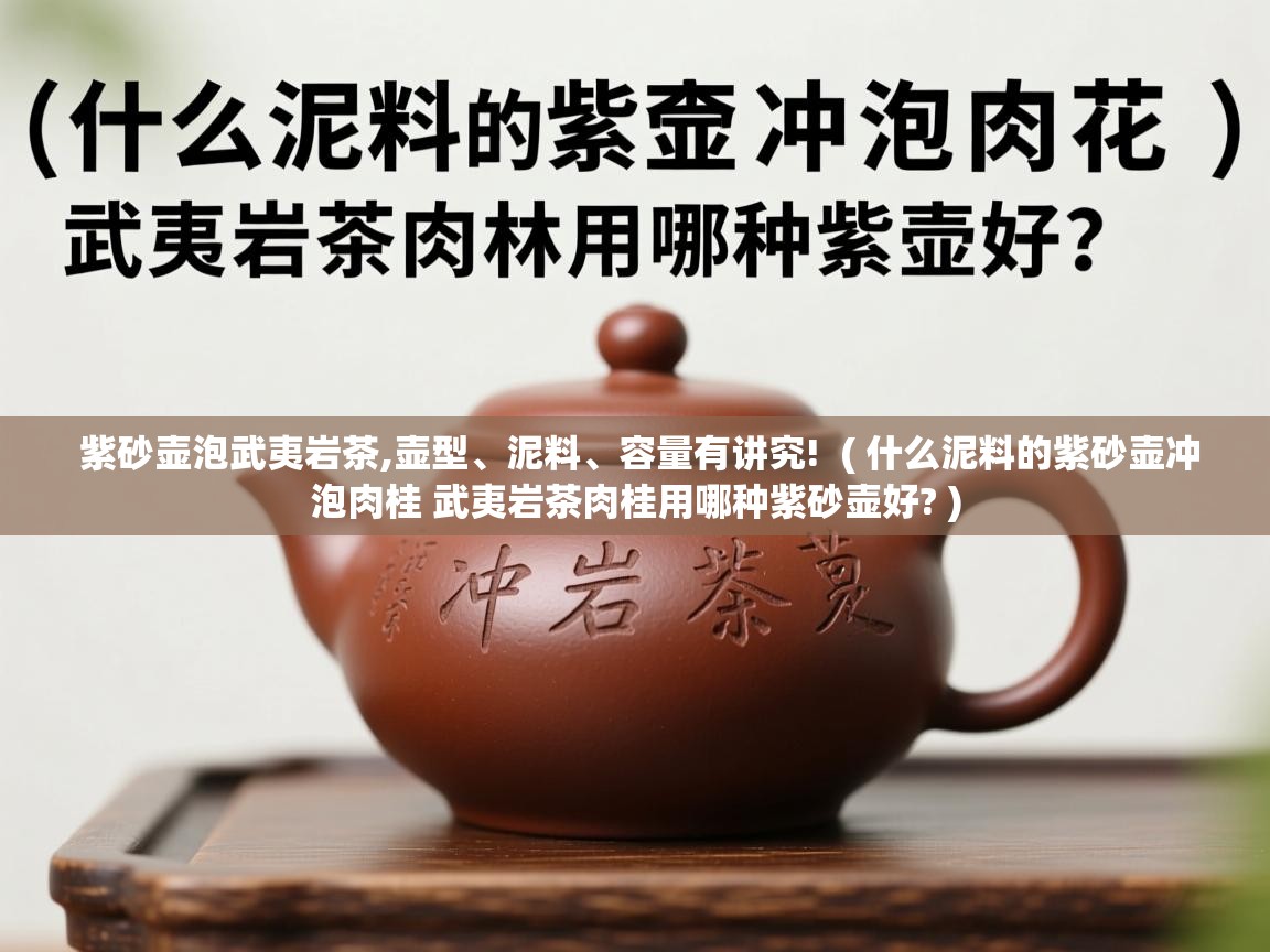  紫砂壶泡武夷岩茶,壶型、泥料、容量有讲究!  ( 什么泥料的紫砂壶冲泡肉桂 武夷岩茶肉桂用哪种紫砂壶好? )