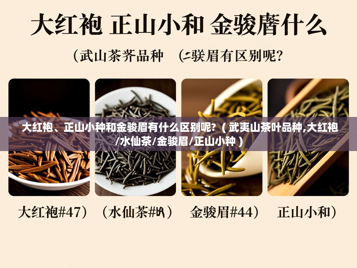 大红袍、正山小种和金骏眉有什么区别呢? ( 武夷山茶叶品种,大红袍/水仙茶/金骏眉/正山小种 ) 大红袍、正山小种和金骏眉有什么区别呢? ( 武夷山茶叶品种,大红袍/水仙茶/金骏眉/正山小种 )