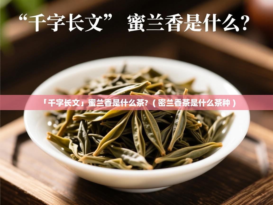 「千字长文」蜜兰香是什么茶? ( 密兰香茶是什么茶种 ) 「千字长文」蜜兰香是什么茶? ( 密兰香茶是什么茶种 )