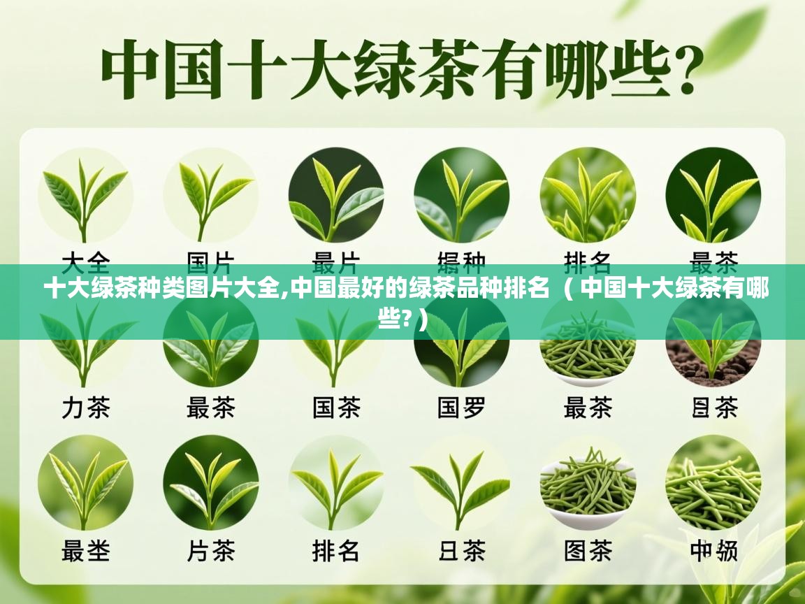  十大绿茶种类图片大全,中国最好的绿茶品种排名  ( 中国十大绿茶有哪些? )