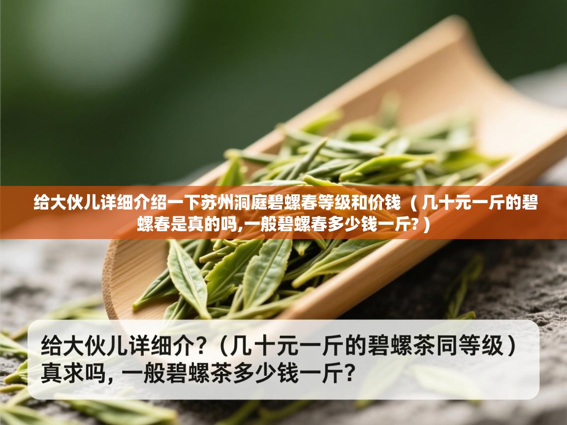 给大伙儿详细介绍一下苏州洞庭碧螺春等级和价钱 ( 几十元一斤的碧螺春是真的吗,一般碧螺春多少钱一斤? ) 给大伙儿详细介绍一下苏州洞庭碧螺春等级和价钱 ( 几十元一斤的碧螺春是真的吗,一般碧螺春多少钱一斤? )