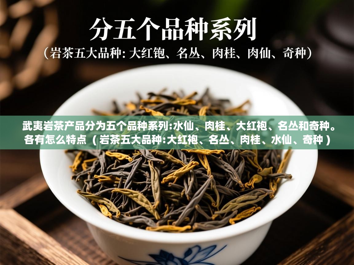  武夷岩茶产品分为五个品种系列:水仙、肉桂、大红袍、名丛和奇种。各有怎么特点  ( 岩茶五大品种:大红袍、名丛、肉桂、水仙、奇种 )