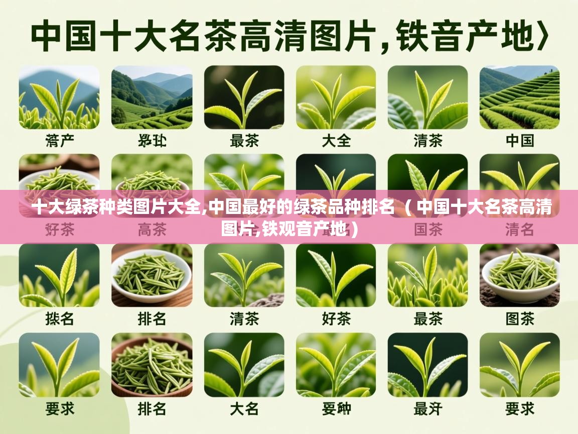  十大绿茶种类图片大全,中国最好的绿茶品种排名  ( 中国十大名茶高清图片,铁观音产地 )