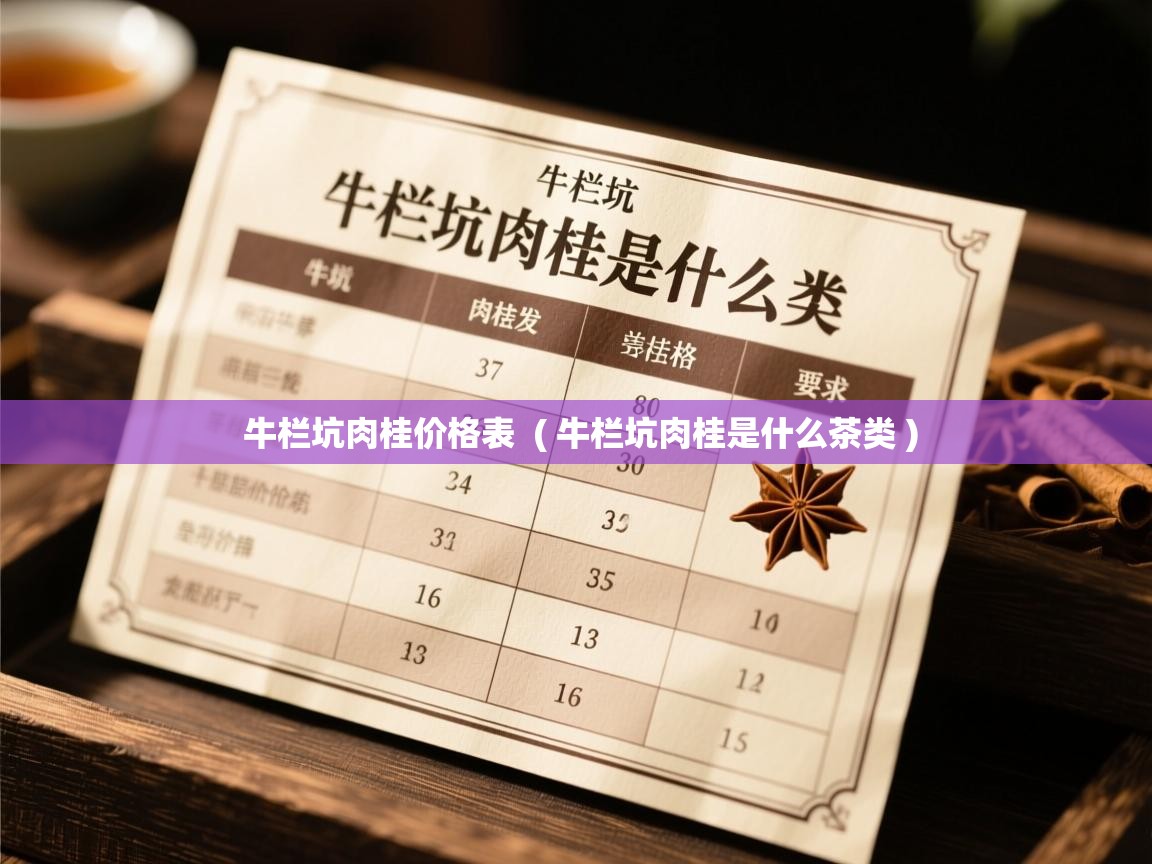 牛栏坑肉桂价格表 ( 牛栏坑肉桂是什么茶类 ) 牛栏坑肉桂价格表 ( 牛栏坑肉桂是什么茶类 )