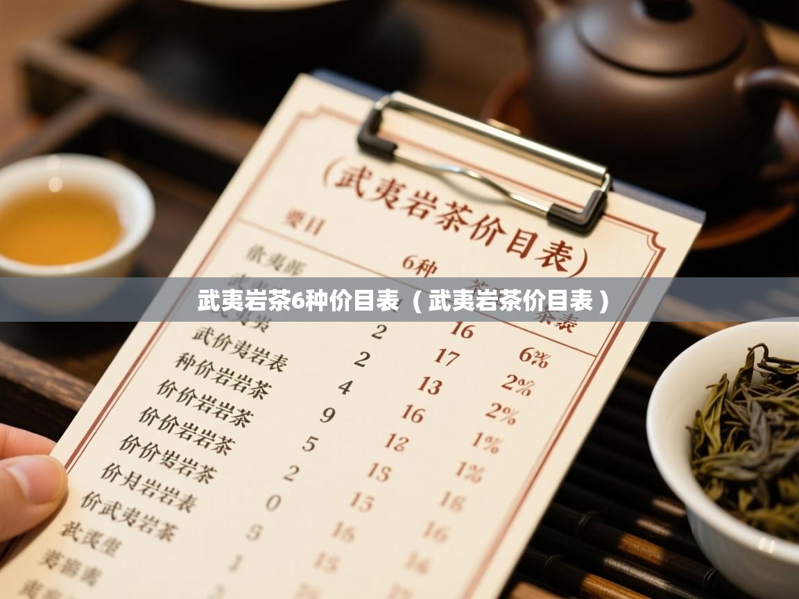 武夷岩茶6种价目表 ( 武夷岩茶价目表 ) 武夷岩茶6种价目表 ( 武夷岩茶价目表 )