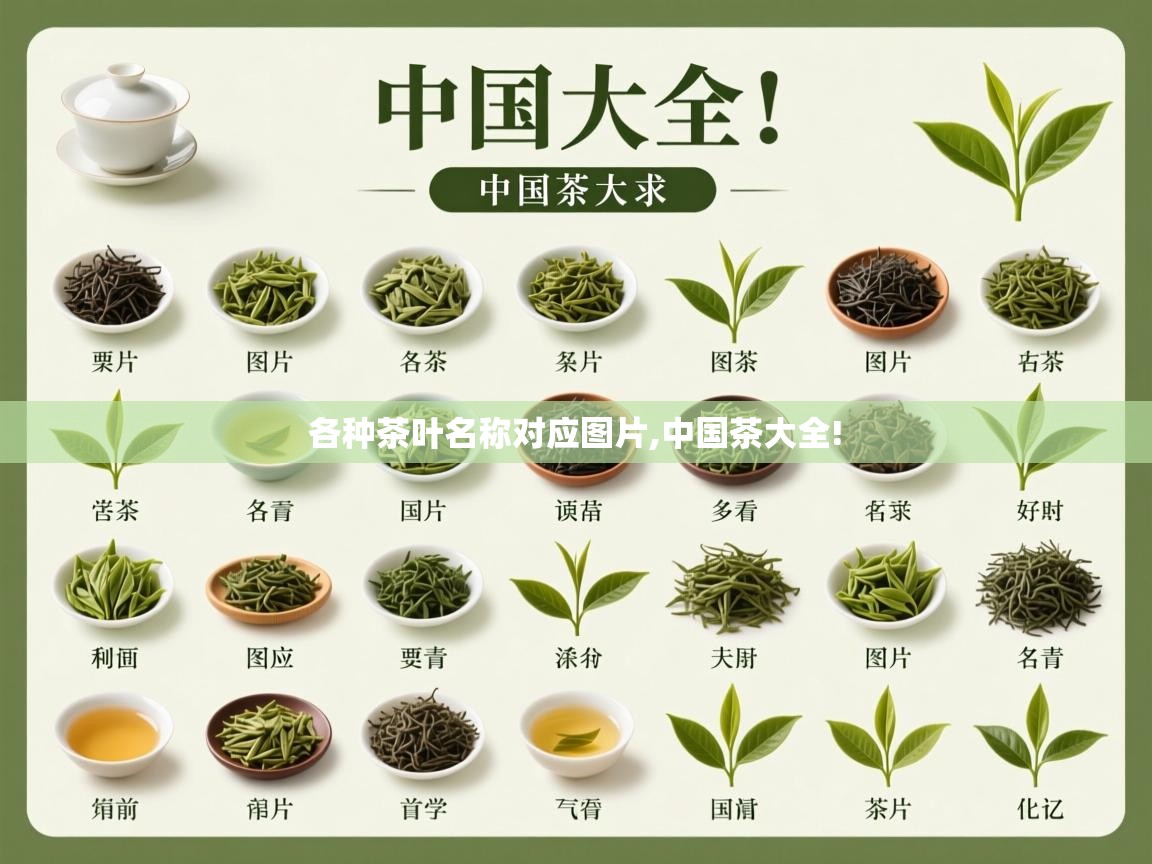 各种茶叶名称对应图片,中国茶大全! 各种茶叶名称对应图片,中国茶大全!