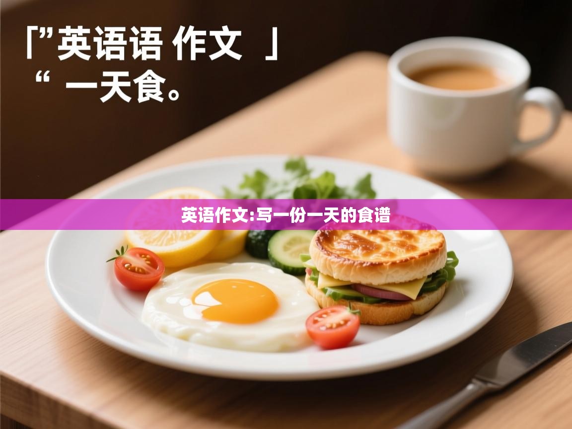 英语作文:写一份一天的食谱 英语作文:写一份一天的食谱