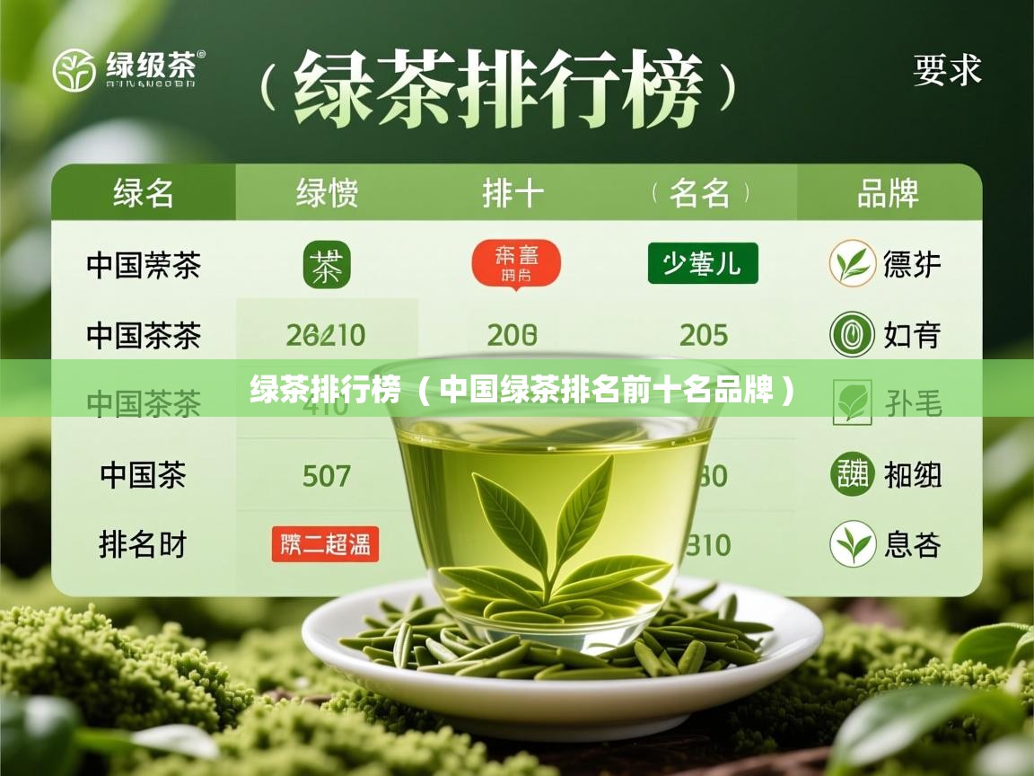  绿茶排行榜  ( 中国绿茶排名前十名品牌 )
