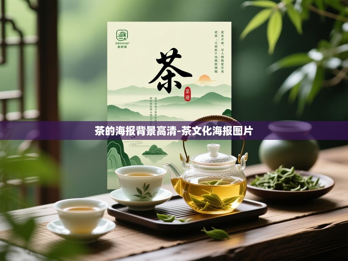 茶的海报背景高清-茶文化海报图片 
