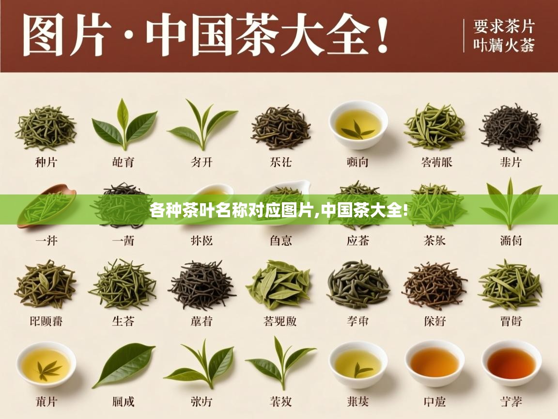  各种茶叶名称对应图片,中国茶大全! 