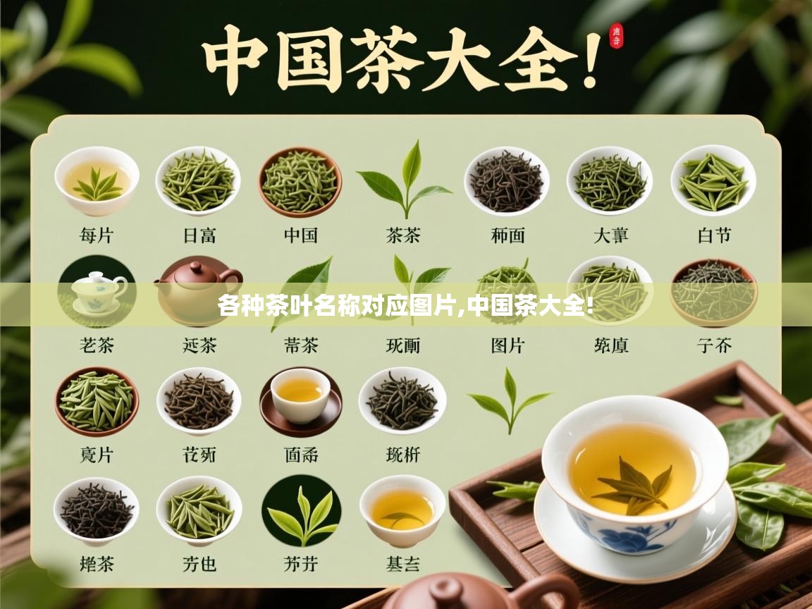  各种茶叶名称对应图片,中国茶大全! 