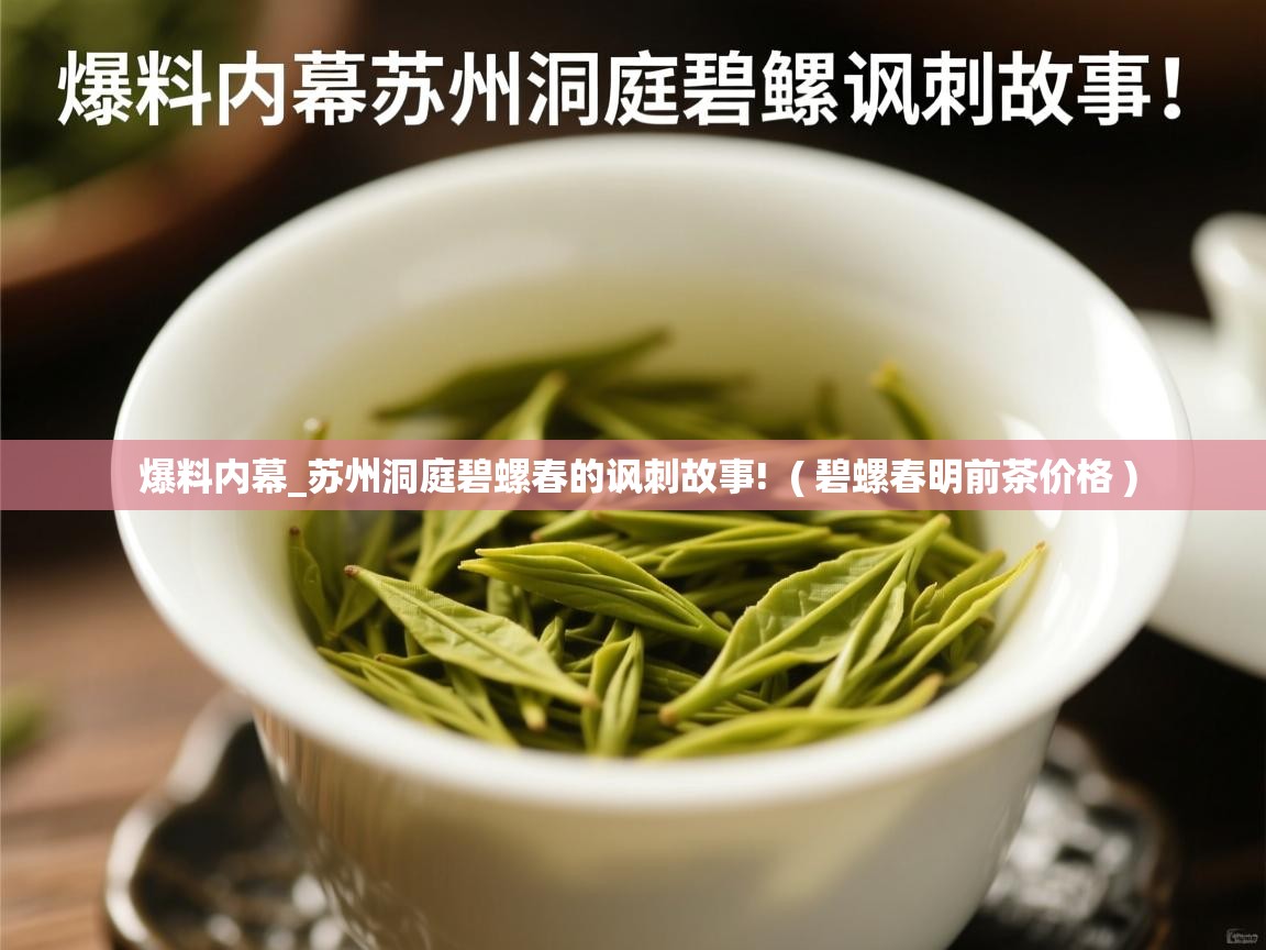  爆料内幕_苏州洞庭碧螺春的讽刺故事!  ( 碧螺春明前茶价格 )
