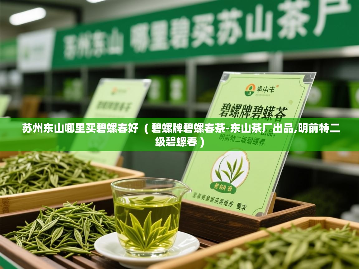  苏州东山哪里买碧螺春好  ( 碧螺牌碧螺春茶-东山茶厂出品,明前特二级碧螺春 )
