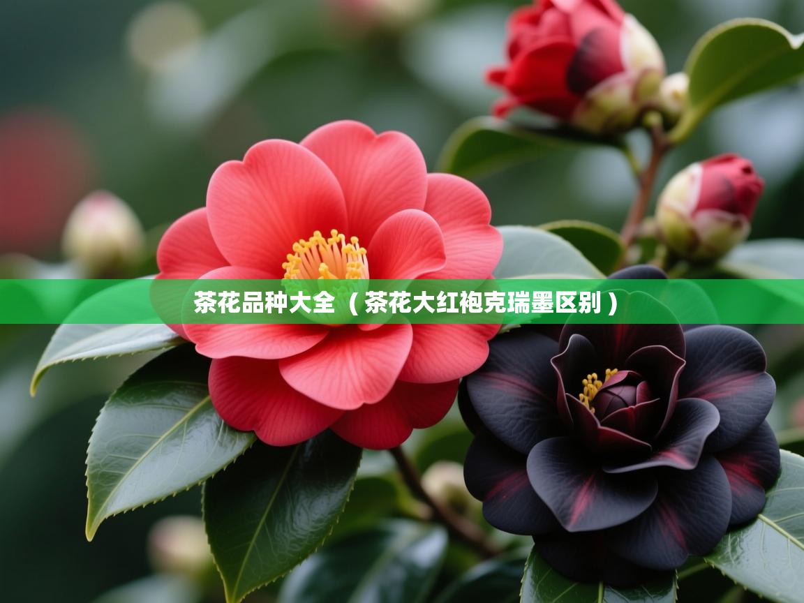  茶花品种大全  ( 茶花大红袍克瑞墨区别 )