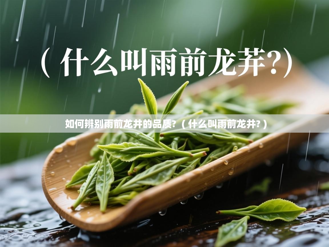  如何辨别雨前龙井的品质?  ( 什么叫雨前龙井? )