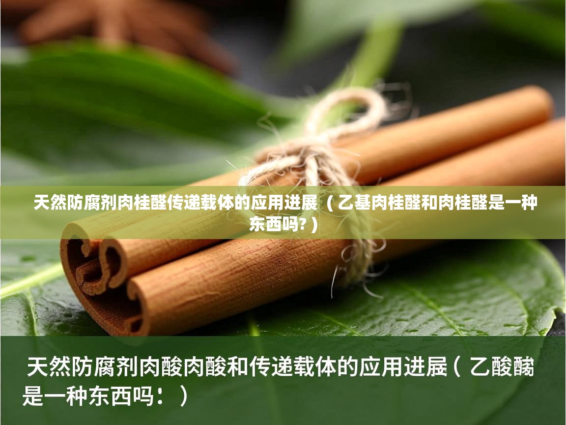  天然防腐剂肉桂醛传递载体的应用进展  ( 乙基肉桂醛和肉桂醛是一种东西吗? )