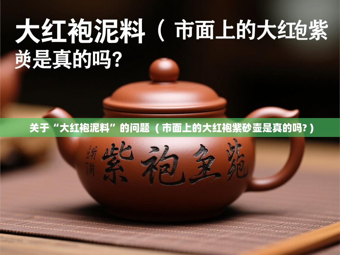 关于“大红袍泥料”的问题 ( 市面上的大红袍紫砂壶是真的吗? ) 关于“大红袍泥料”的问题 ( 市面上的大红袍紫砂壶是真的吗? )