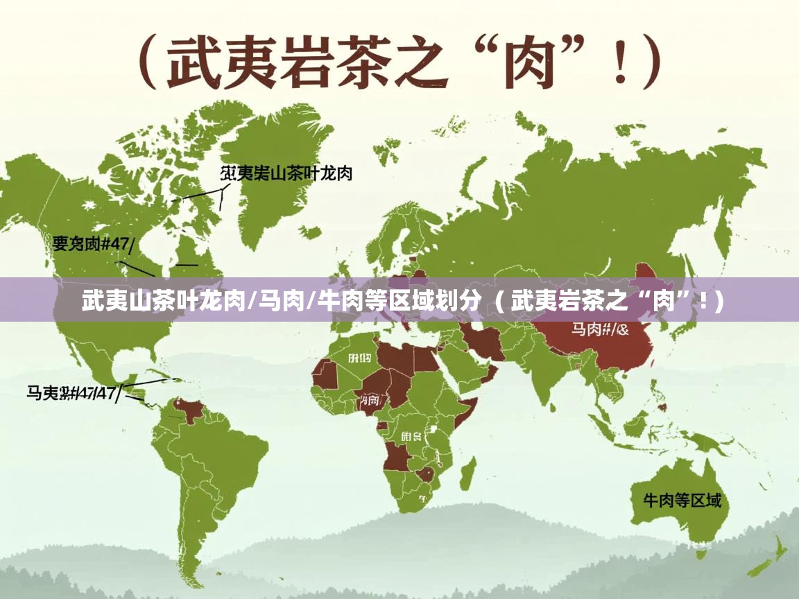  武夷山茶叶龙肉/马肉/牛肉等区域划分  ( 武夷岩茶之“肉”! )