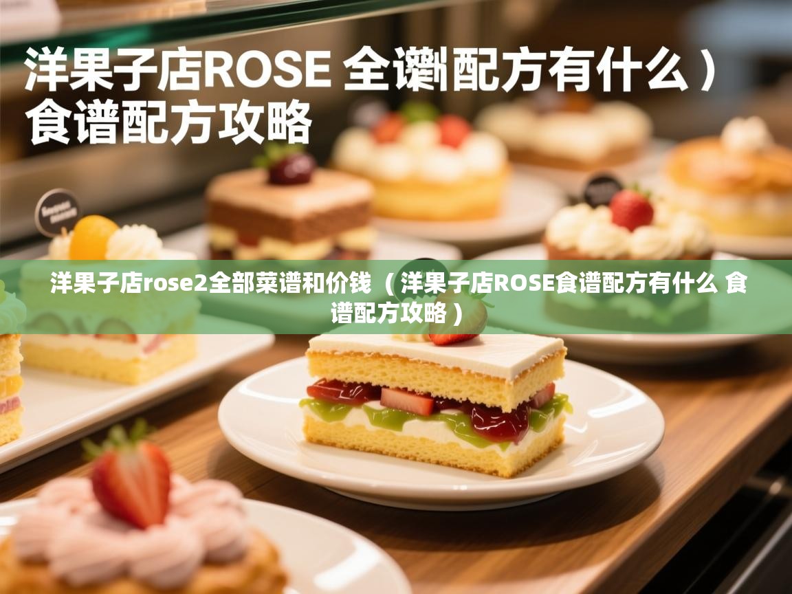 洋果子店rose2全部菜谱和价钱 ( 洋果子店ROSE食谱配方有什么 食谱配方攻略 ) 洋果子店rose2全部菜谱和价钱 ( 洋果子店ROSE食谱配方有什么 食谱配方攻略 )